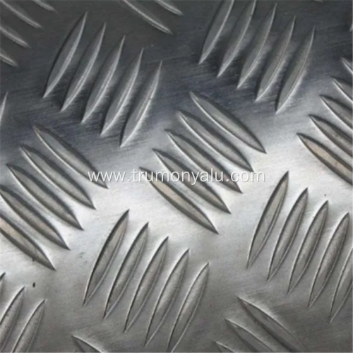 3003 4343 3 bar aluminum brazing pattern plate